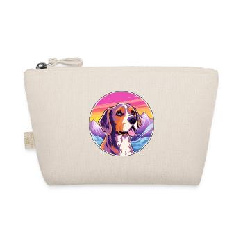 Andalusischer Jagdhund Rasse Cartoon Kawaii Watercol - Bio-Täschchen - Natur - Vorne