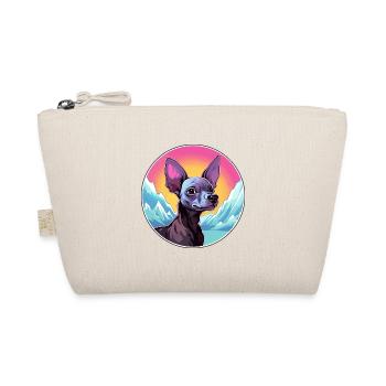 Peruanische haarlose Hunderasse Cartoon Kawaii Waterco - Bio-Täschchen - Natur - Vorne
