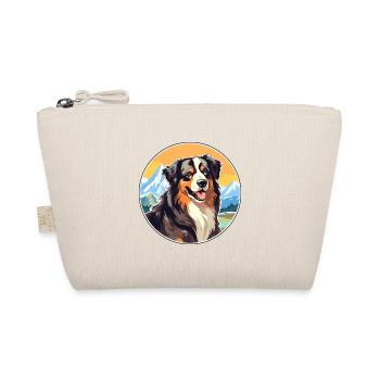 Böhmischer Schäferhund Rasse Cartoon Kawaii Waterco - Bio-Täschchen - Natur - Vorne