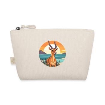 Antilope Aquarell Cartoon Kawaii Clipart Tier - Bio-Täschchen - Natur - Vorne
