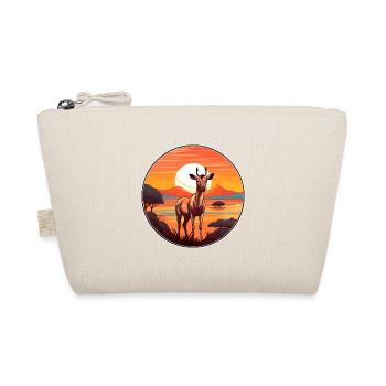 Bongo Buntes Aquarell Cartoon Kawaii Tier - Bio-Täschchen - Natur - Vorne
