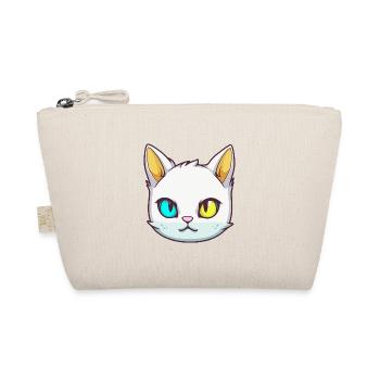 Burmesische Katze Rasse Aquarell Karikatur Kawaii Haustier - Bio-Täschchen - Natur - Vorne