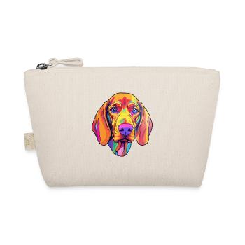 Redbone Coonhound Hunderasse Cartoon Kawaii Illustration - Bio-Täschchen - Natur - Vorne