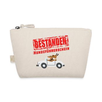 Hundeführerschein bestanden - Bio-Täschchen - Natur - Vorne