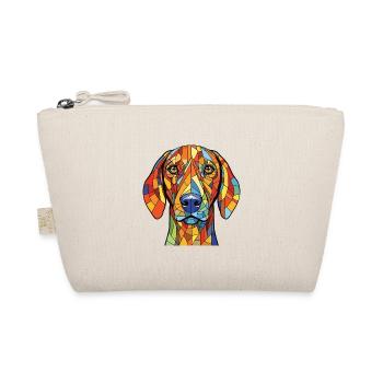 Andalusischer Jagdhund Rasse Aquarell Illustration - Bio-Täschchen - Natur - Vorne