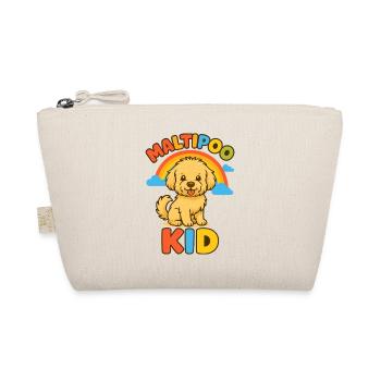 Maltipoo Kid – Bunter Regenbogen - Bio-Täschchen - Natur - Vorne