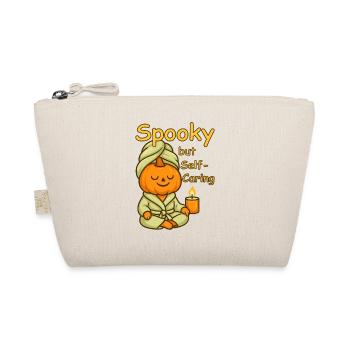 Spooky Kürbis beim Self-Care Wellness - Bio-Täschchen - Natur - Vorne