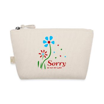 Sorry, es tut mir leid - Bio-Täschchen - Natur - Vorne