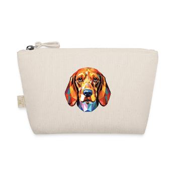 Serbischer Jagdhund Rasse Aquarell Illustration - Bio-Täschchen - Natur - Vorne