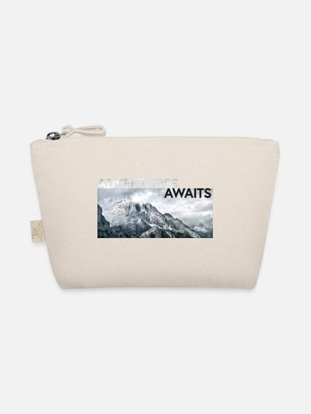 ADVENTURE AWAITS - Bio-Täschchen - Natur