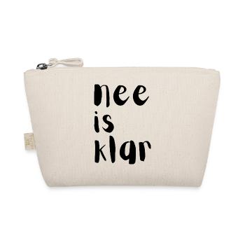 Nee is klar - Bio-Täschchen - Natur - Vorne