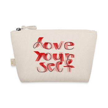 Love yourself - Bio-Täschchen - Natur - Vorne