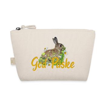 God Paske Frohe Ostern - Bio-Täschchen - Natur - Vorne
