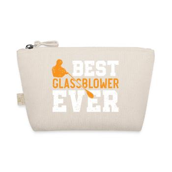 Bester Glasbläser aller Zeiten Blasrohr Gaffer Gla - Bio-Täschchen - Natur - Vorne