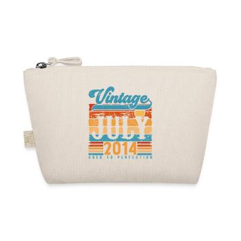 Juli 2014, Juli 2014 Geburtstagsgeschenk. - Bio-Täschchen - Natur - Vorne