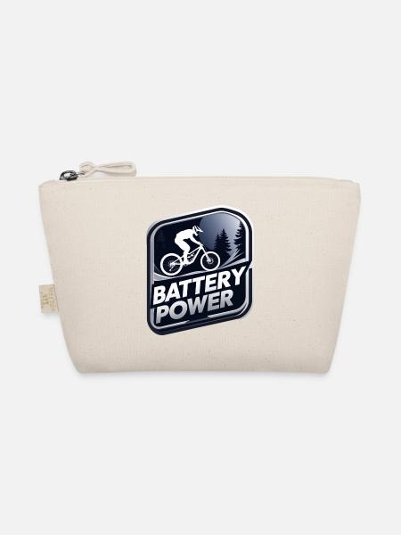 Battery Power - Bio-Täschchen - Natur
