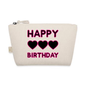 ALLES GUTE ZUM GEBURTSTAG. JAHRESTAG. - Bio-Täschchen - Natur - Vorne