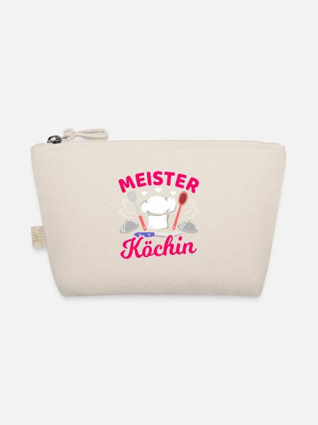 Meisterköchin Kochen Köchin Sterneköchin Küche - Bio-Täschchen - Natur