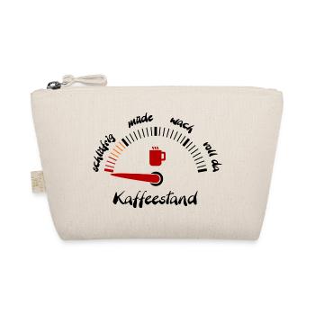 Kaffeeanzeige müde - Bio-Täschchen - Natur - Vorne