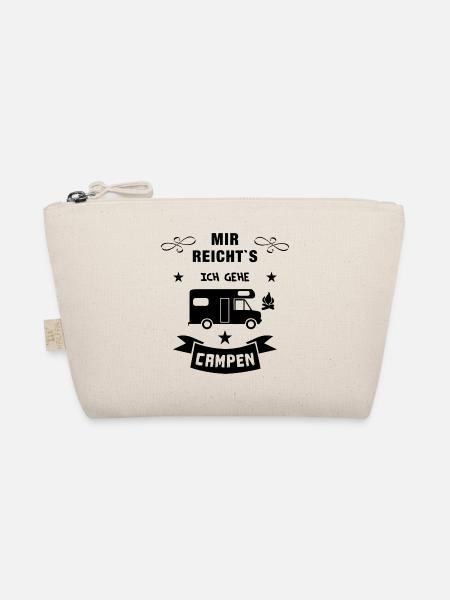 mir reichts camping wohnmobil - Bio-Täschchen - Natur
