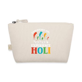 Happy Holi Grüße Hinduismus Indisches Fest - Bio-Täschchen - Natur - Vorne