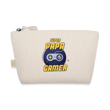 Super Daddy Gamer - Bio-Täschchen - Natur - Vorne