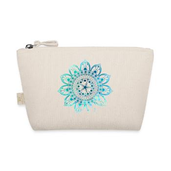Mandala - Blau - Bio-Täschchen - Natur - Vorne