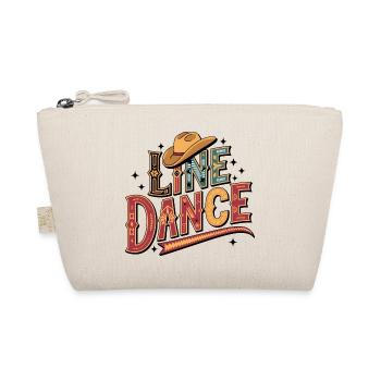Line Dance mein Hobby - meine Passion - mein Ding - Bio-Täschchen - Natur - Vorne