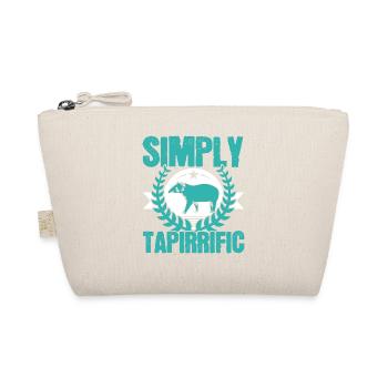 Einfach tapirhaft Wildtier Tierpfleger Tapir - Bio-Täschchen - Natur - Vorne