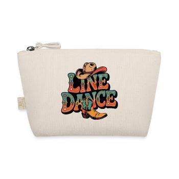 Line Dance mein Hobby - meine Passion - mein Ding - Bio-Täschchen - Natur - Vorne