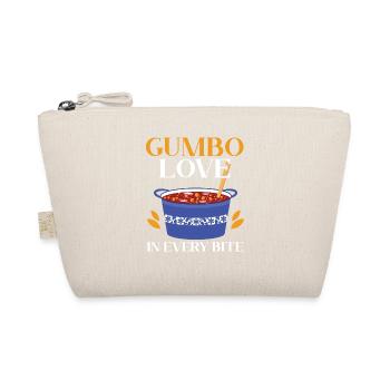 Gumbo-Liebhaber Foodie Louisiana Essen Cajun-Küche - Bio-Täschchen - Natur - Vorne