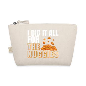 Ich habe alles für die Nuggies gemacht Chicken Nug - Bio-Täschchen - Natur - Vorne