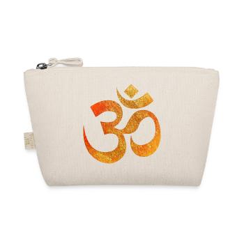 Om Symbol Textur Feuerorange - Bio-Täschchen - Natur - Vorne