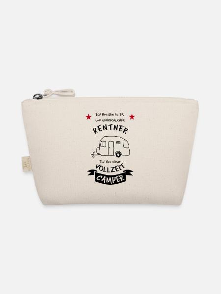 vollzeit camper wohnwagen - Bio-Täschchen - Natur