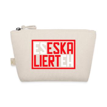 Es eskaliert eh - Bio-Täschchen - Natur - Vorne