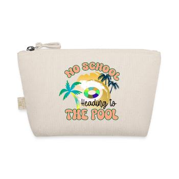 Auf dem Weg zum Pool - Bio-Täschchen - Natur - Vorne