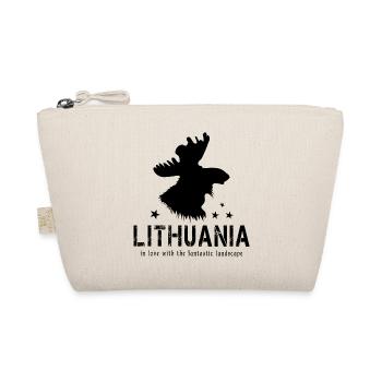 Lithuania Litauen litauisch - Bio-Täschchen - Natur - Vorne
