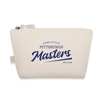 Pittsburgh Masters Script Logo - Bio-Täschchen - Natur - Vorne