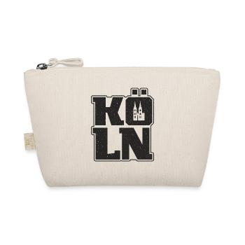 Kölner Grafik Karneval Souvenir Fasching Köln - Bio-Täschchen - Natur - Vorne