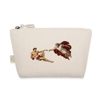 Die Erschaffung des Boxers - Bio-Täschchen - Natur - Vorne