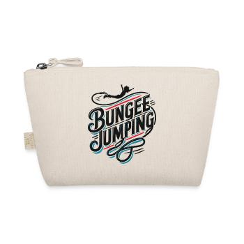  Bungee Jumper Geschenkidee, Bungy Jumps, Bungee - Bio-Täschchen - Natur - Vorne