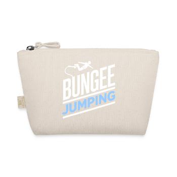  Bungee Jumper Geschenkidee, Bungy Jumps, Bungee - Bio-Täschchen - Natur - Vorne