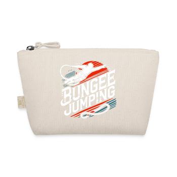  Bungee Jumper Geschenkidee, Bungy Jumps, Bungee - Bio-Täschchen - Natur - Vorne