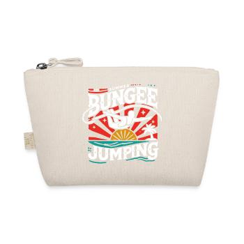  Bungee Jumper Geschenkidee, Bungy Jumps, Bungee - Bio-Täschchen - Natur - Vorne