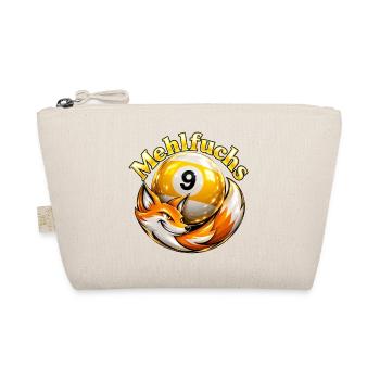 9Ball Billard Mehlfuchs  - Bio-Täschchen - Natur - Vorne