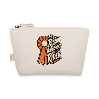 Reiterhumor – The Ribbon Outperformed the Rider - Bio-Täschchen - Natur - Vorne