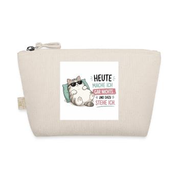 Lustige Sprüche & kreative Designs“.  - Bio-Täschchen - Natur - Vorne