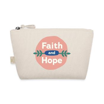 Faith & Hope - Bio-Täschchen - Natur - Vorne