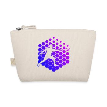 Ultimate Frisbee Geschenk für ein Ultimate-Spieler - Bio-Täschchen - Natur - Vorne