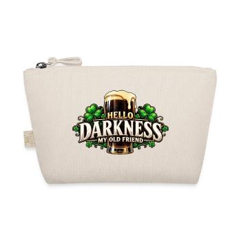 Dunkles Freund Bier Kleeblatt - Bio-Täschchen - Natur - Vorne